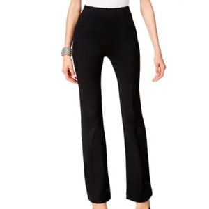 Inc Core Black Bootcut Stretch Pants Sz 6 Curvy High Rise Office Nwt $69.50